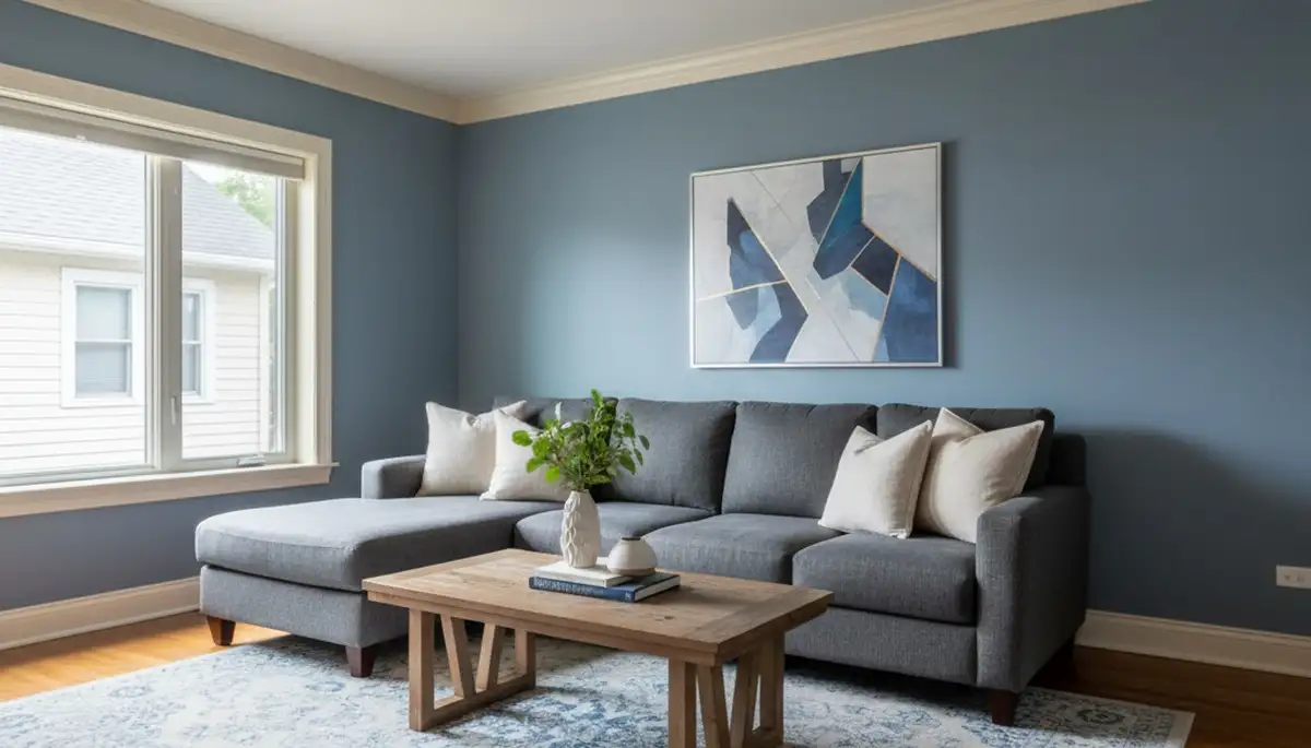 Freshly painted Milwaukee interior showcasing smooth professional house painting and vibrant wall colors