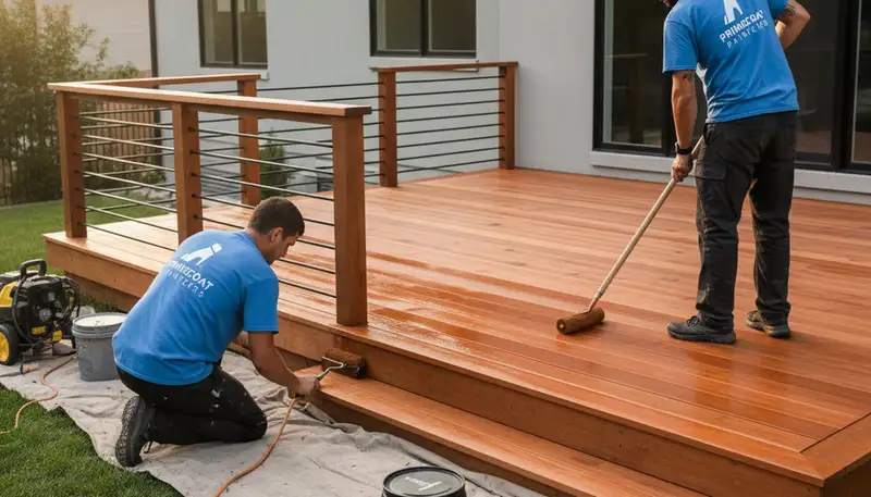 Professional deck staining and restoration by expert painters in Milwaukee, WI
