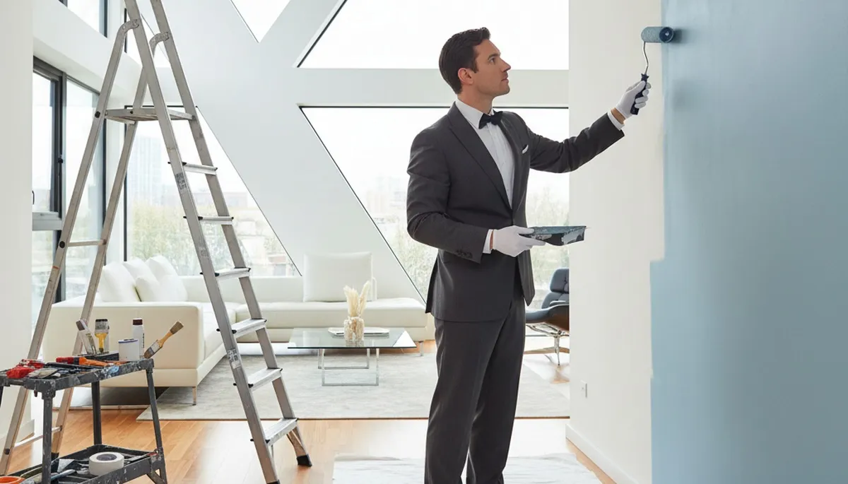 Professional house painters in Milwaukee WI providing exterior residential painting services