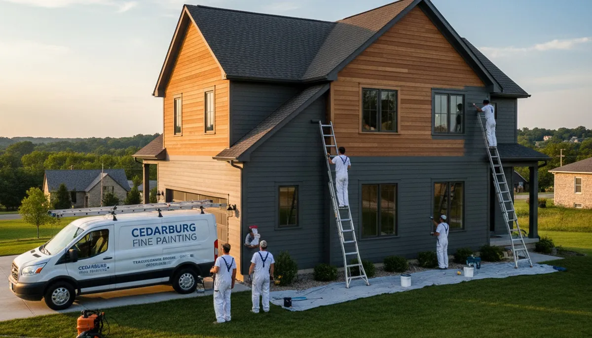Milwaukee, WI house painters providing professional interior and exterior painting services