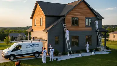 Milwaukee, WI house painters providing professional interior and exterior painting services