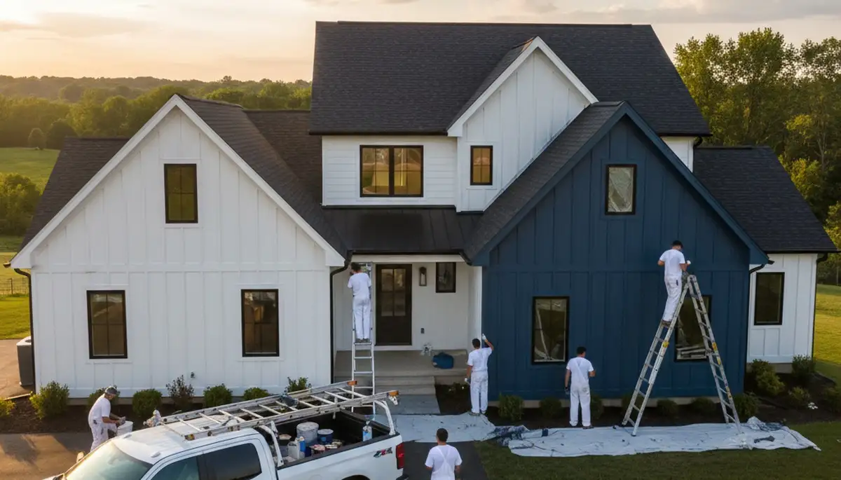 Milwaukee, WI house painters providing professional interior and exterior painting services