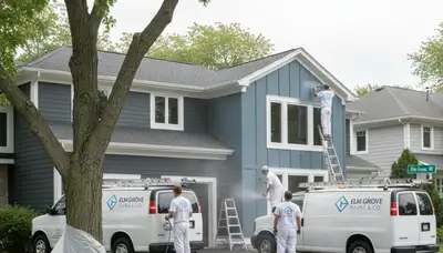 Milwaukee, WI house painters providing professional interior and exterior painting services