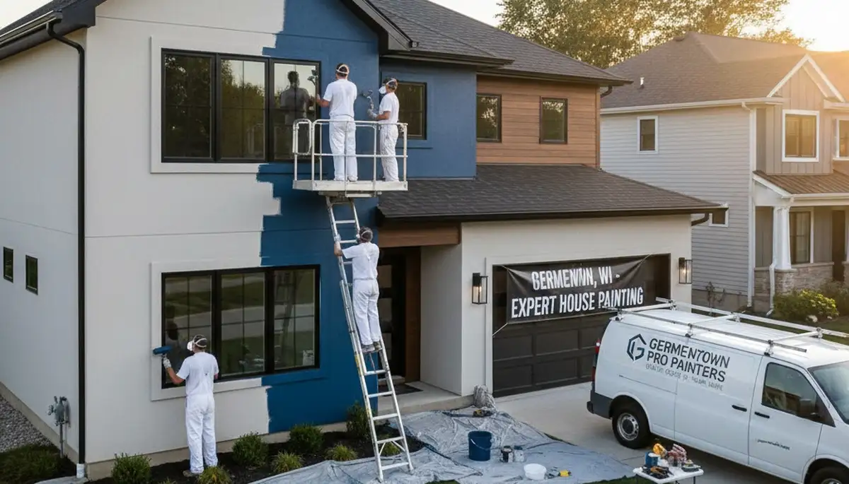 Milwaukee, WI house painters providing professional interior and exterior painting services
