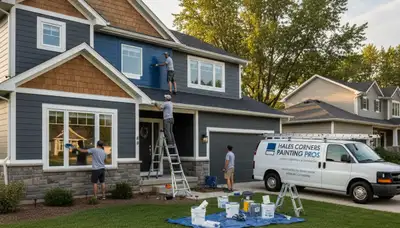 Professional house painters in Milwaukee WI providing expert residential exterior painting services