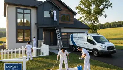 Milwaukee WI house painters providing professional interior and exterior painting services