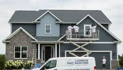 Milwaukee WI house painters providing professional exterior painting services for local homes