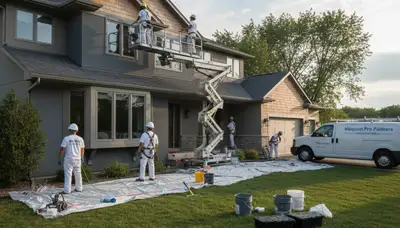 Milwaukee, WI house painting service for interior and exterior residential projects