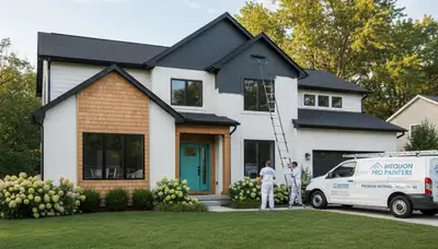 Professional house painters in Milwaukee, WI serving residential interior and exterior painting projects