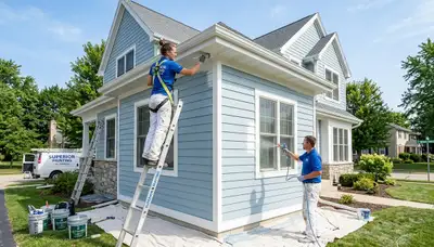 Professional house painters in Milwaukee WI providing expert exterior home painting services