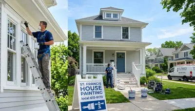 Professional house painters in Milwaukee WI providing expert exterior home painting services