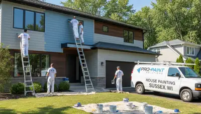 Milwaukee, WI house painters providing professional residential painting services for local homes
