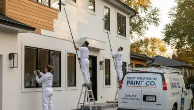 Milwaukee, WI house painters providing professional residential painting services