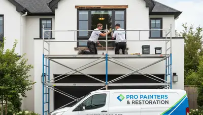 Professional wood rot repair on Milwaukee WI home exterior by expert house painters